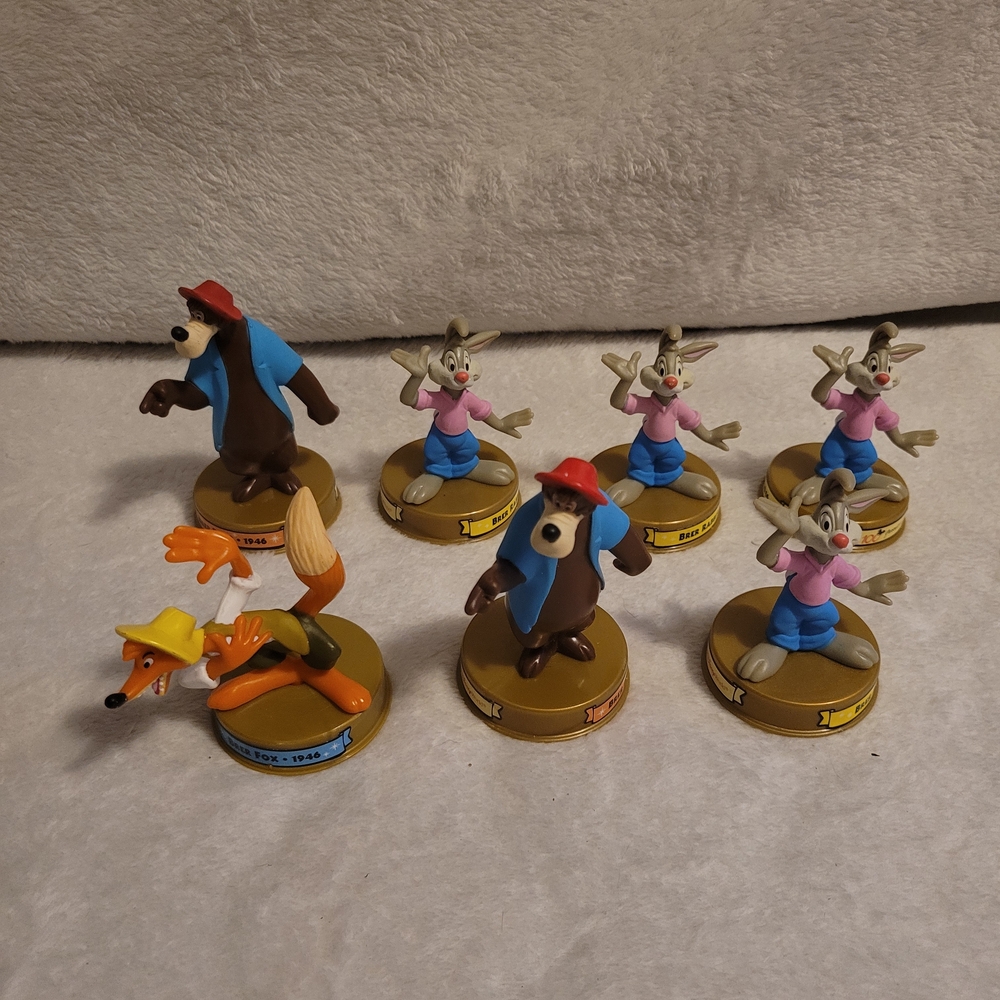 Disney 100 / Mcdonalds Splash Mountain Character Figurines Set